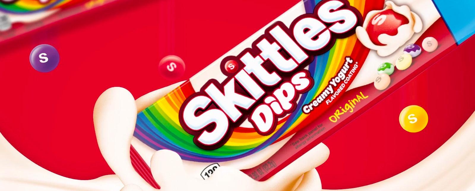 It’s Official! Skittles DIPS Yogurt-Covered Candy Is on Its Way to the US! - Candy Warehouse