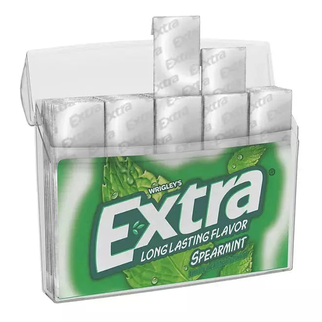 Extra Spearmint Sugar Free Gum: 6-Piece Box