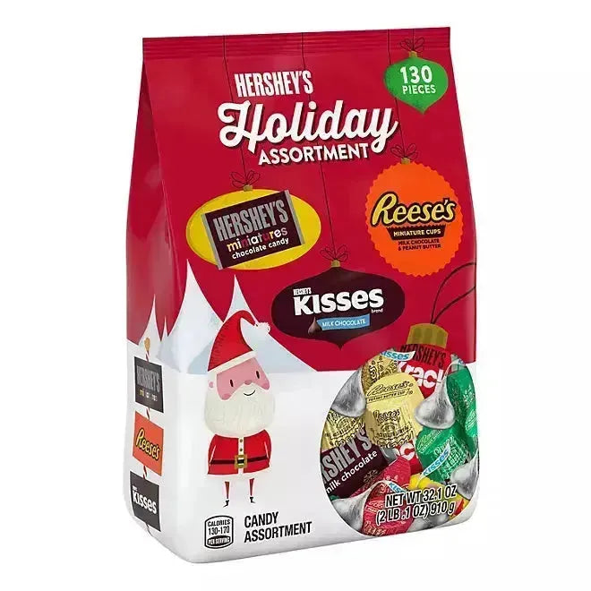 Hershey's Christmas Candy Assortment: 2LB Bag