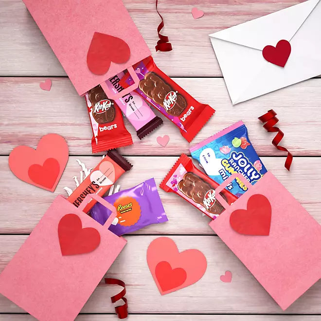 Hershey's Valentine Exchange Chocolates: 84-Piece Bag