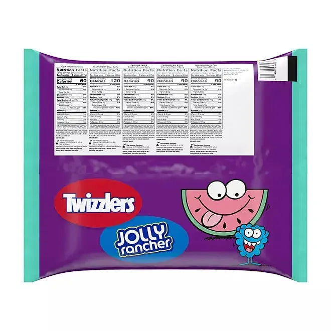 Twizzlers and Jolly Rancher Fun Size Candy Mix: 270-Piece Bag