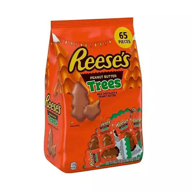 Reeses Christmas Peanut Butter Trees Candy: 2LB Bag