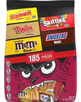 Mars Halloween Variety Mini & Fun Size: 185-Piece Bag