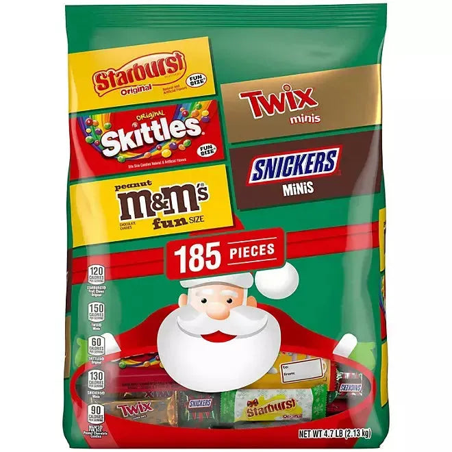 Mars Christmas Variety Pack: 185-Piece Bag