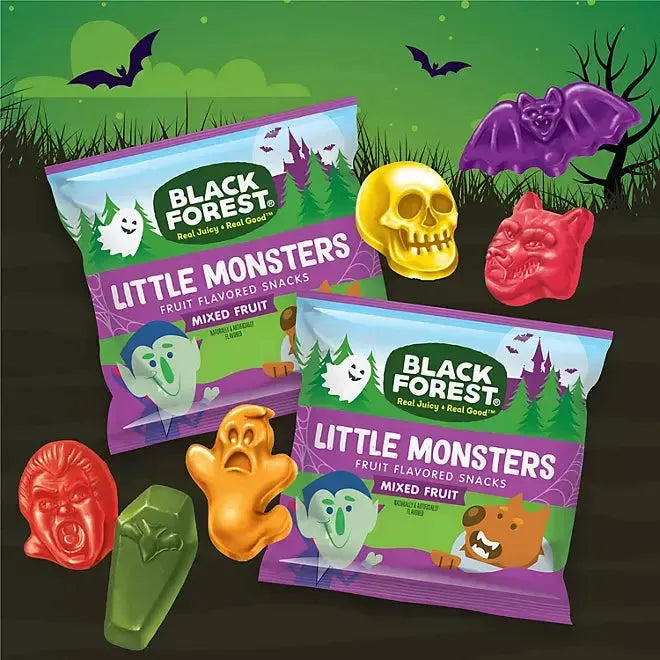 Black Forest Halloween Fruit Snack Packs: 80-Piece Box