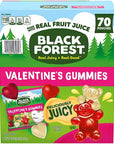 Black Forest Valentine Fruit Snack Packs: 70-Piece Box