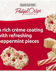 Snack Factory White Creme & Peppermint Covered Pretzels: 20-Ounce Bag