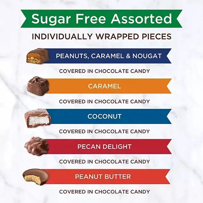 Russell Stover Sugar Free Assorted Chocolates: 38-Piece Bag