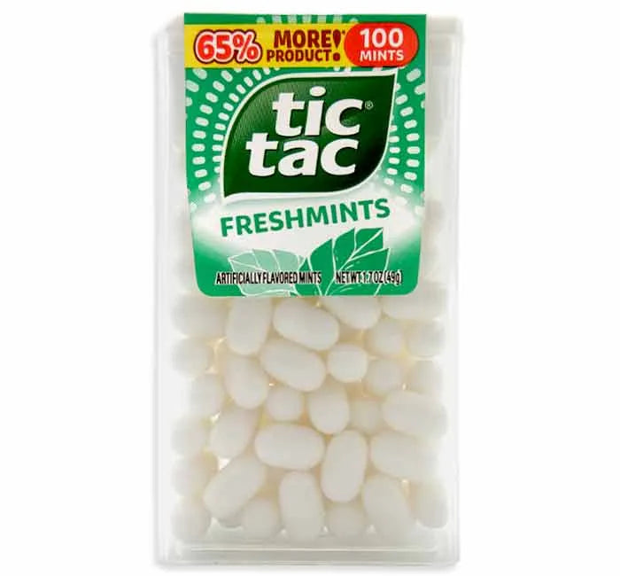 Tic Tac Freshmints Dispensers: 12-Piece Box