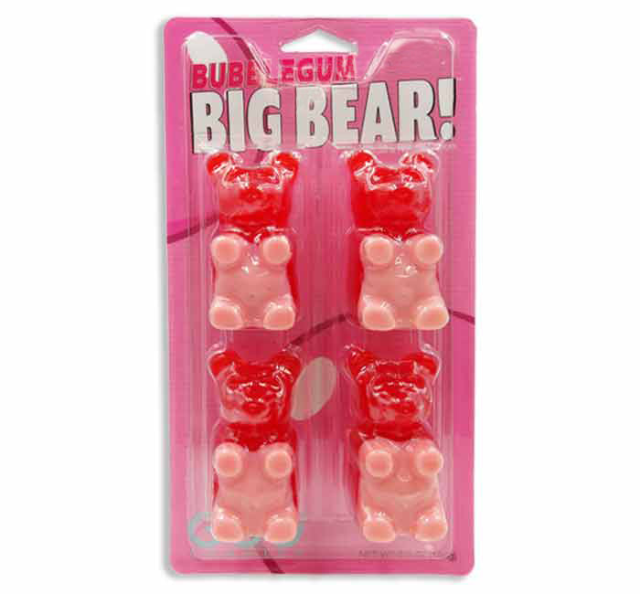 Big Bear 4-Pack Cherry & Bubblegum: 12-Piece Case