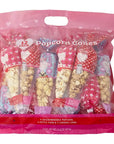 Valentine's Day Popcorn Cones: 12-Piece Bag