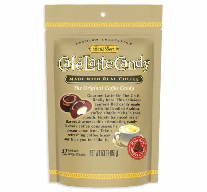 Bali's Best Cafe Latte Candy 5.3-Ounce Bag: 12-Piece Box