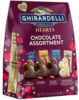 Ghirardelli Chocolate Assortment Hearts: 15-Ounce Bag