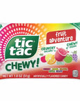 Tic Tac Chewy Fruit Adventure: 24-Piece Display