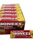 Honees Liquid Honey Filled Cough Drops Packs: 24-Piece Box