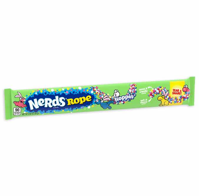 Easter Nerds Rope Candy Packs: 24-Piece Box