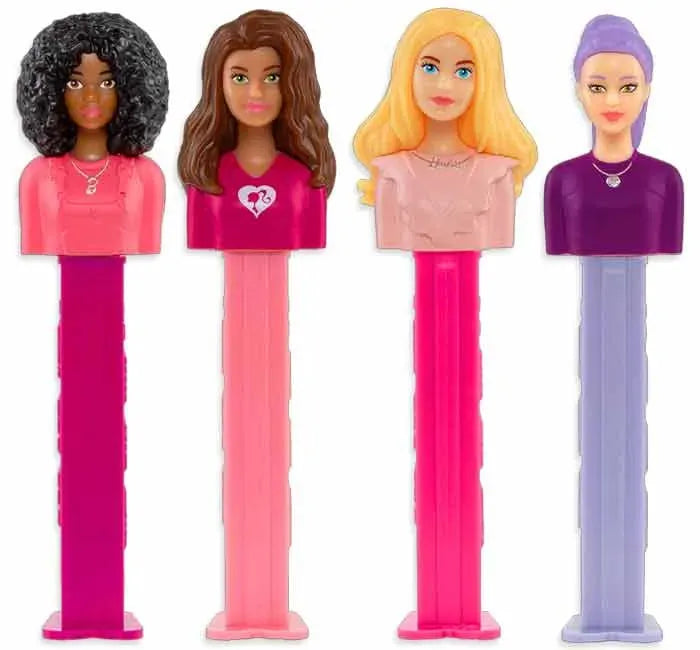 Barbie PEZ Candy Blister Packs: 12-Piece Display