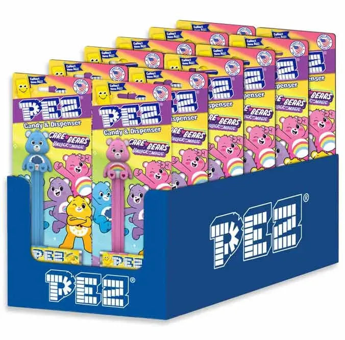 Care Bears PEZ Candy Blister Packs: 12-Piece Display