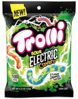 Trolli Sour Electric Crawlers Peg Bags: 12-Piece Case