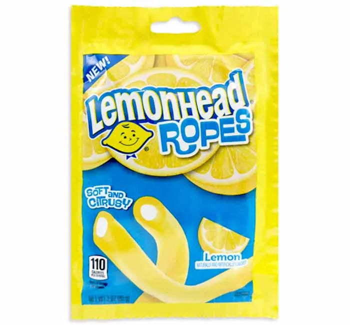 Lemonhead Ropes Peg Bag: 12-Piece Case