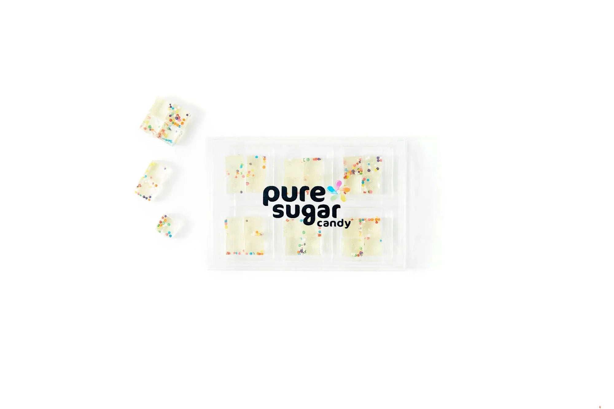 Pure Sugar Candy Birthday Cake Candy Cubes