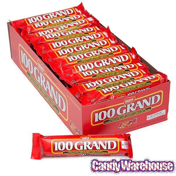 100 Grand Candy Bars: 36-Piece Box