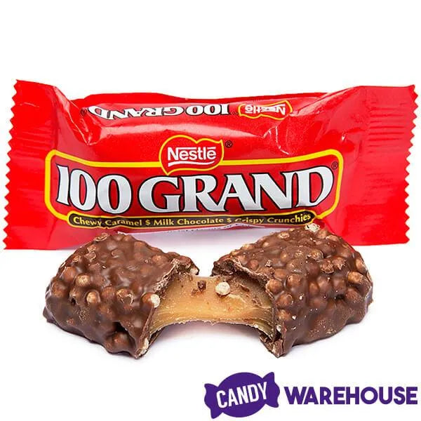 100 Grand Fun Size Candy Bars: 10-Ounce Bag