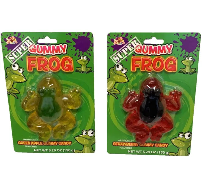 Super Gummy Frog: 12-Piece Case