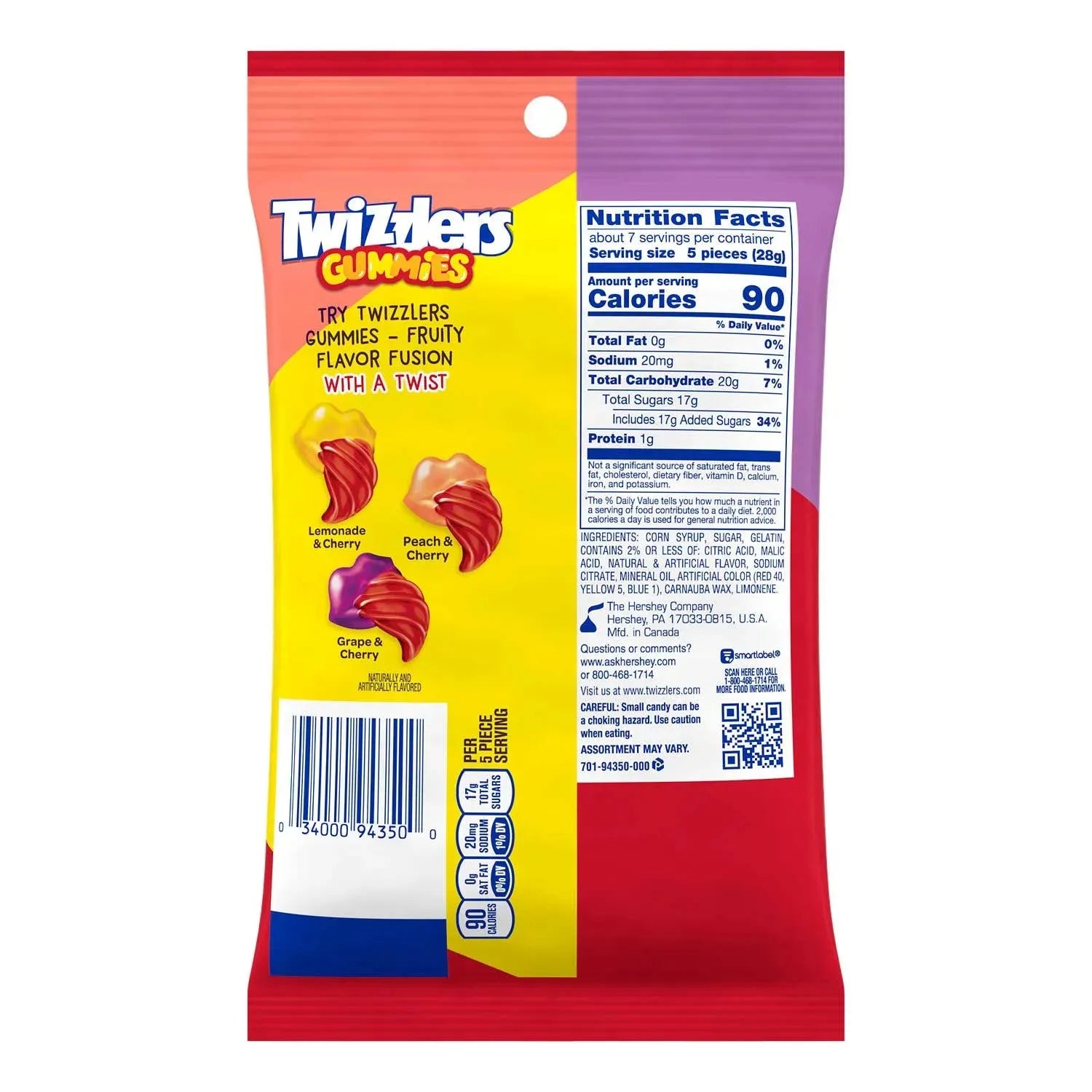 Twizzlers Gummies: 12-Piece Display