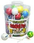 Espeez Paintball Pops Giant Jawbreaker Lollipops: 36-Piece Tub