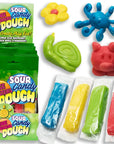 Face Twisters Sour Candy Dough: 12-Piece Display