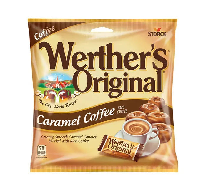 Werther's Original Caramel Coffee Hard Candy: 2LB Box