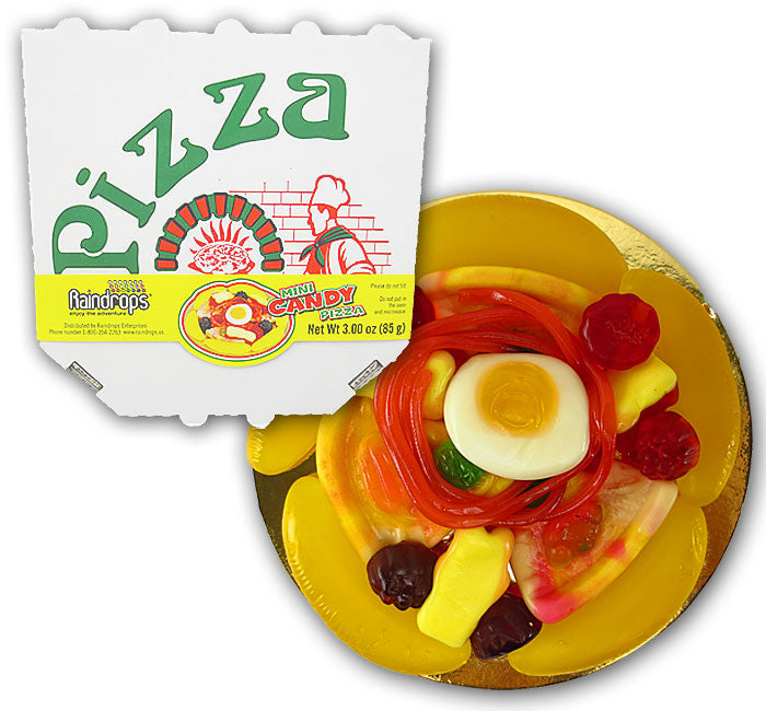 Raindrops Mini Candy Pizza: 36-Piece Case