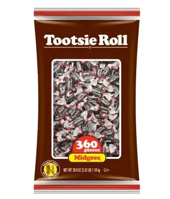 Tootsie Roll Midgees Candy: 360-Piece Bag