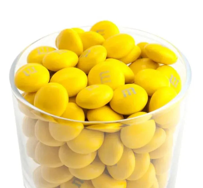 M&M's Milk Chocolate Candy - Yellow: 10LB Bag