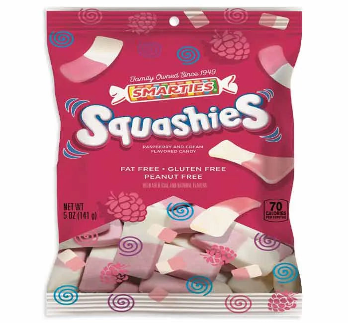 Smarties Squashies Gummy Candy: 12-Piece Case