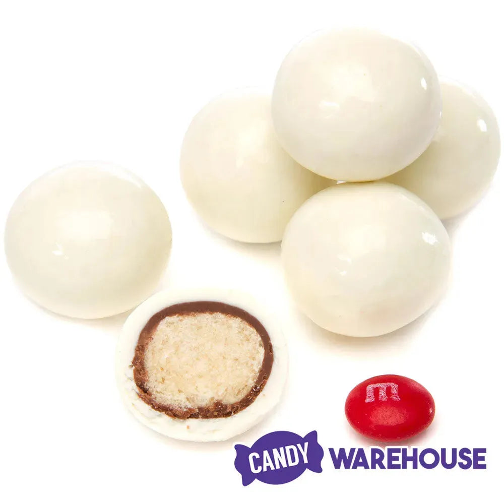 Koppers Milk Chocolate Covered Malt Balls - White: 5LB Bag