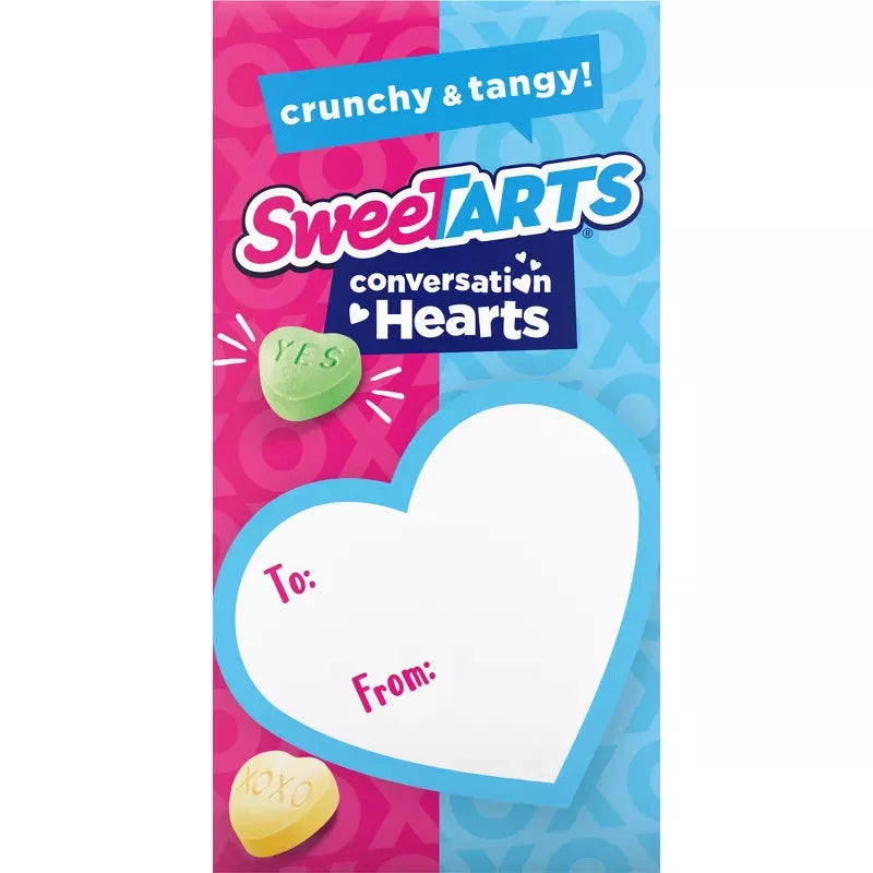 SweeTarts Candy Hearts 1.1-Ounce Packs: 8-Piece Box