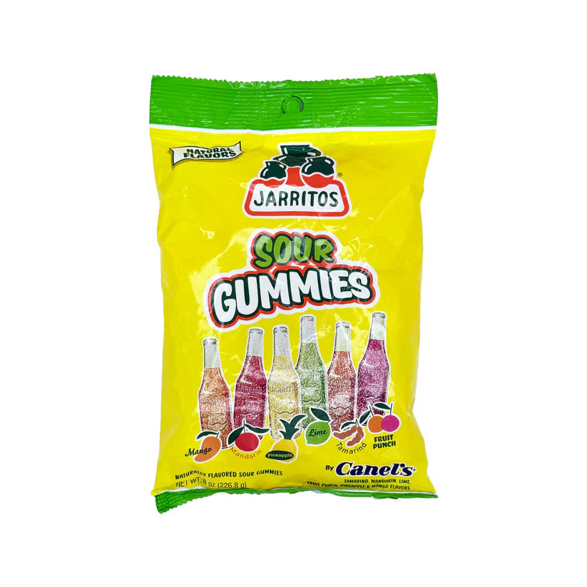 Canel's Jarritos Sour Mix Flavors Gummies: 8-Ounce Bag