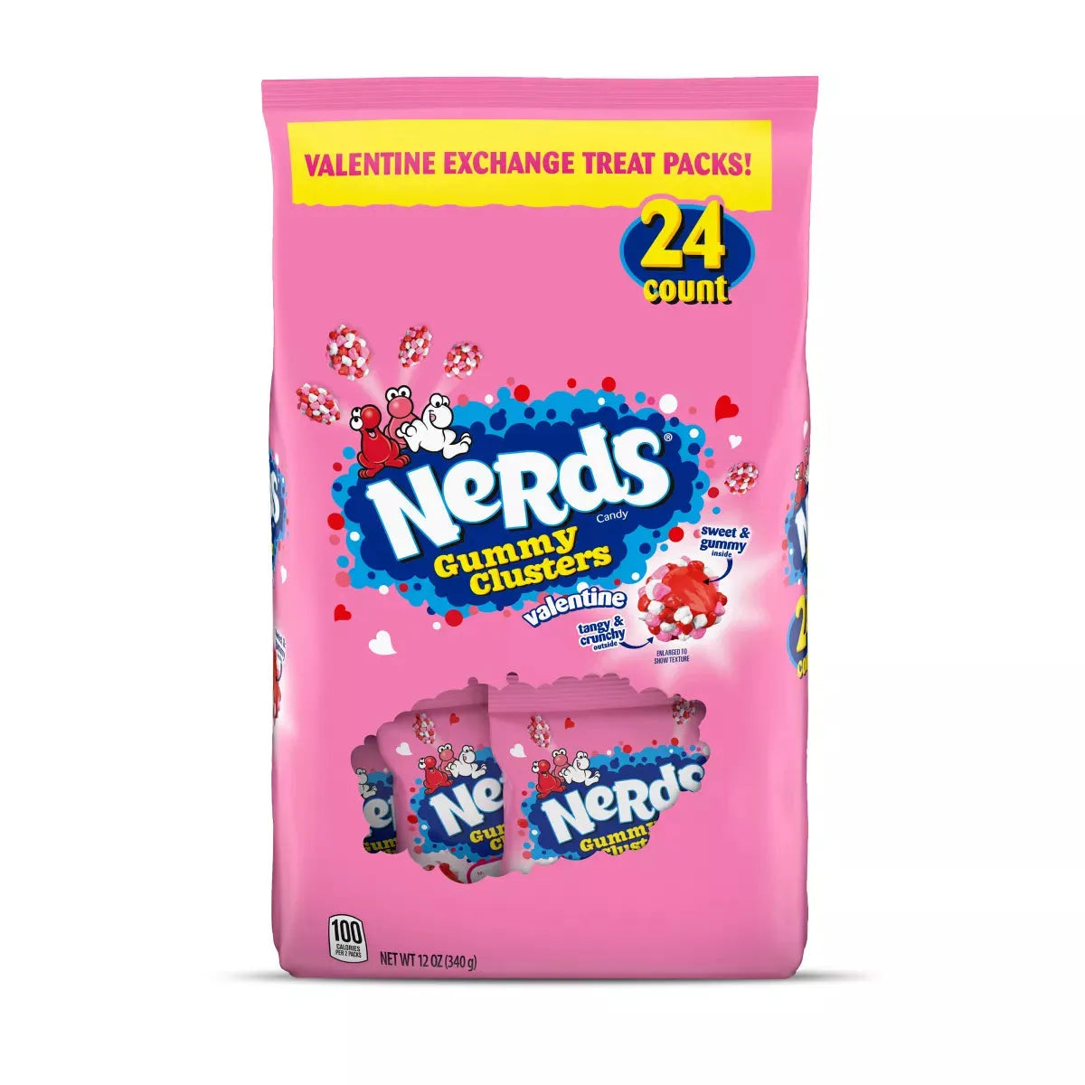 Valentine's Nerds Gummy Clusters: 24-Piece Bag