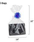 Cellophane Bags 14"X 20" 60 Bags