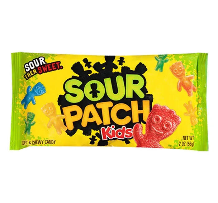 Sour Patch Kids Candy 2-Ounce Packs - Original: 24-Piece Box