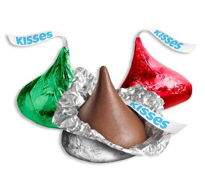 Hershey's Kisses Christmas Bulk: 25LB Case