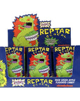 Rugrats Reptar Cereal Sour Apple Candy Tins: 12-Piece Display