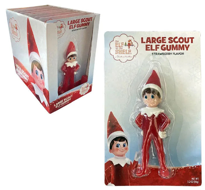 Elf On The Shelf Gummy Candy: 9-Piece Display