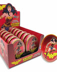 DC Comic Wonder Woman Gold Sour Candy Tin: 12-Piece Display