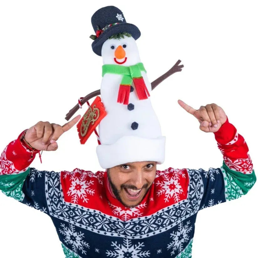 Christmas Snowman Hat