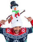 Christmas Snowman Hat