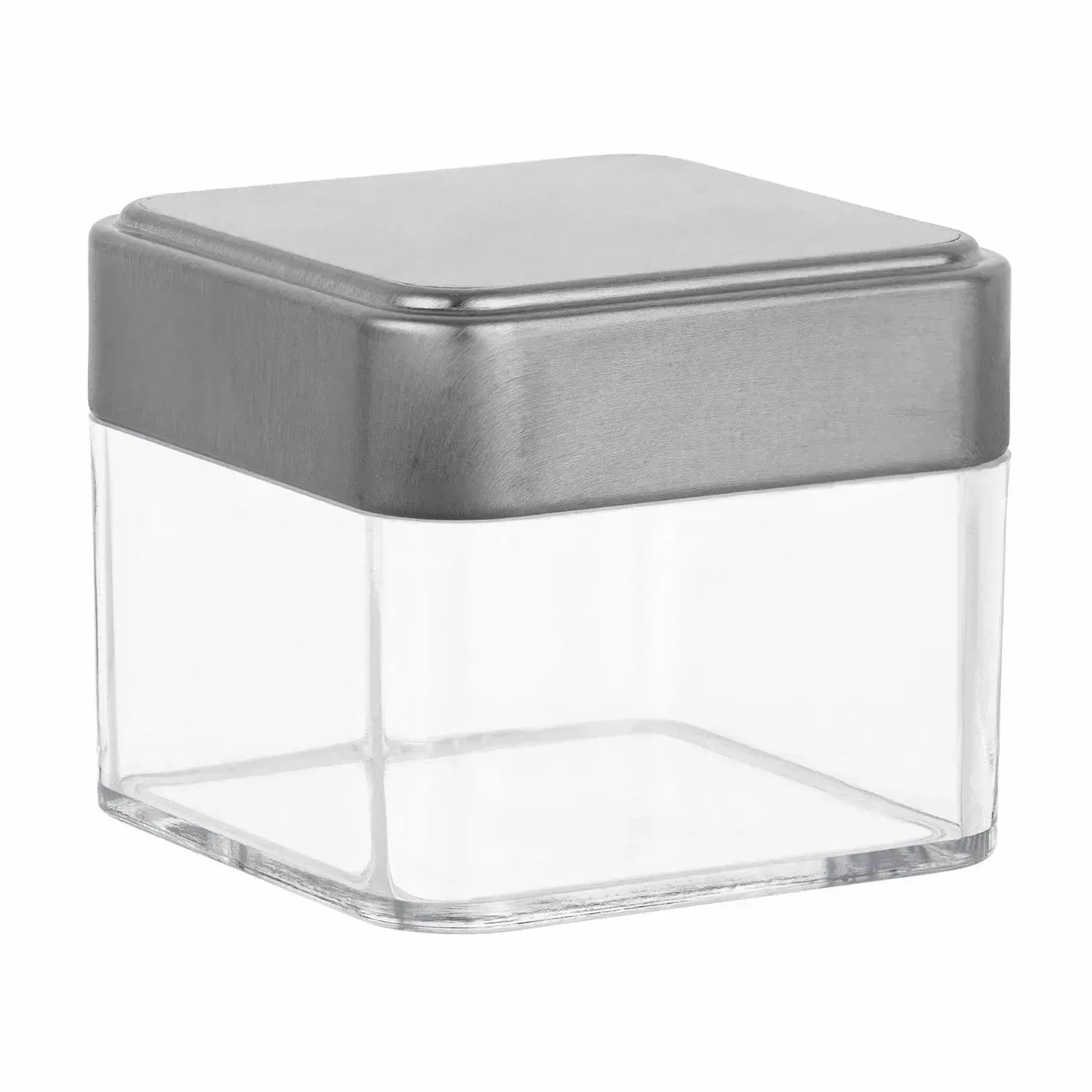 Square Box Shaped Acrylic Candy Boxes 24 Pack 2.125"X2.125"X1.875"