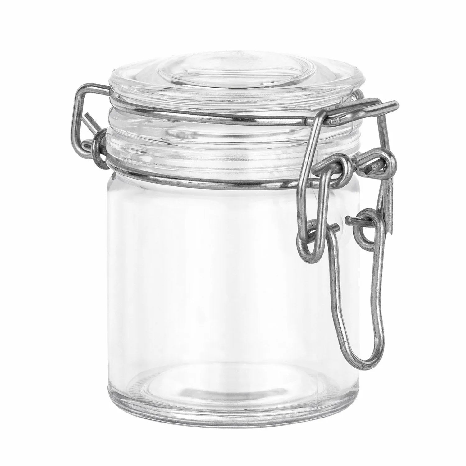 Clamp Jar Shaped Acrylic Candy Boxes 12 Pack 1.72"X2.4"